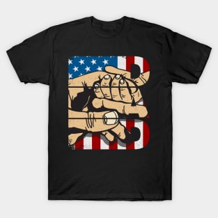 Fathers Day Dad and Child Hands T-Shirt